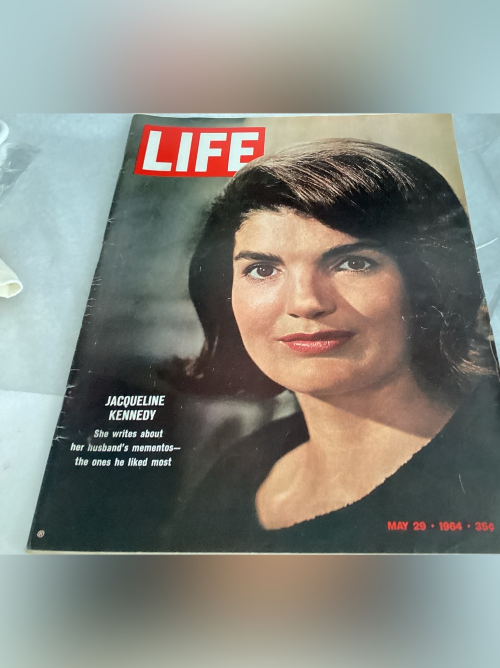 Vintage LIFE Magazine May 1964 Jaqueline Kennedy on the cover.